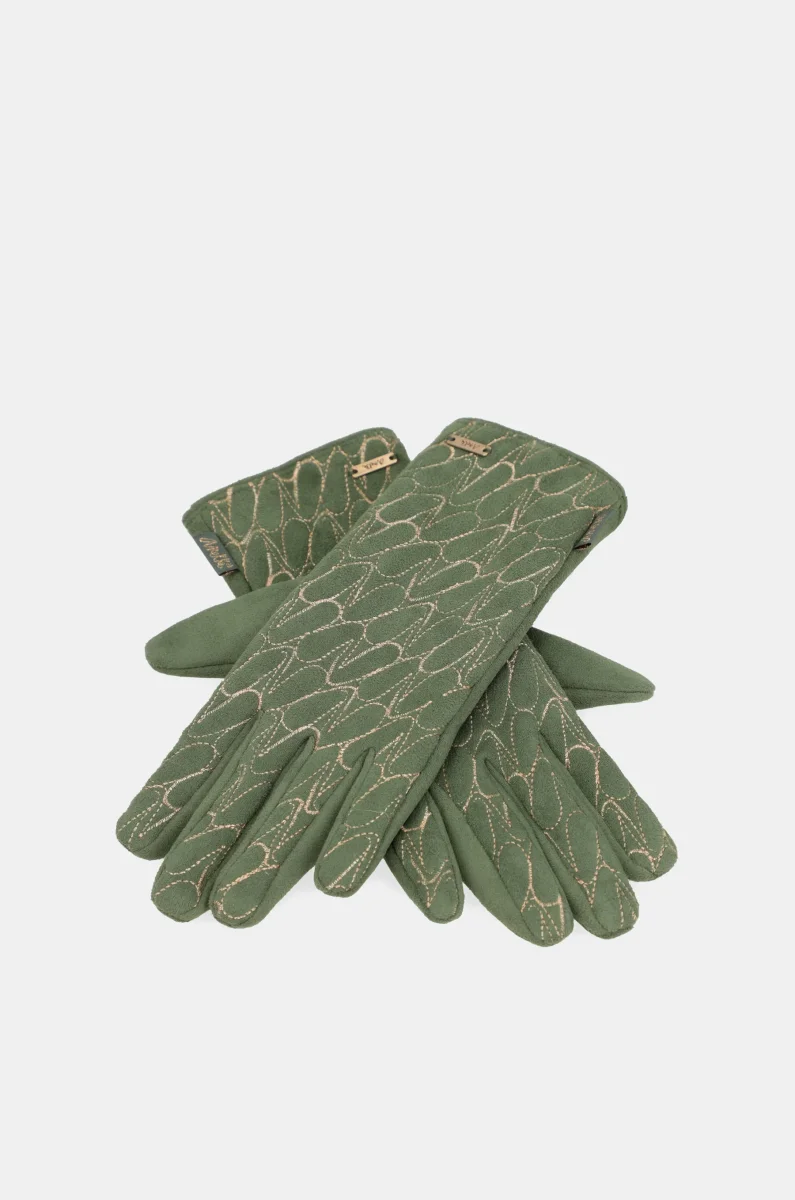 Guantes verde logo Anekke - Imagen 2