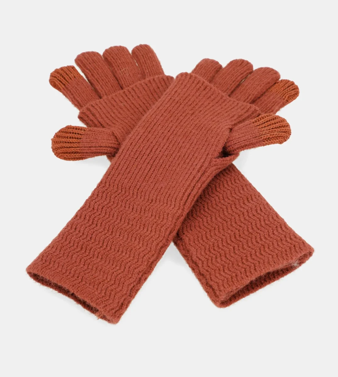 Guantes de punto rojo - Imagen 3