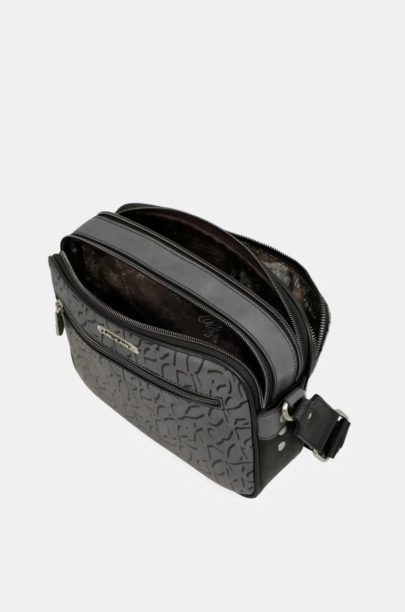 Bandolera mediana con bolsillos Crust - Imagen 5