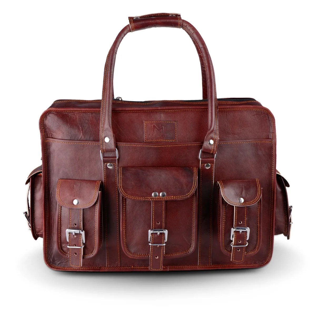 Morgan Leather Briefcase - Imagen 7