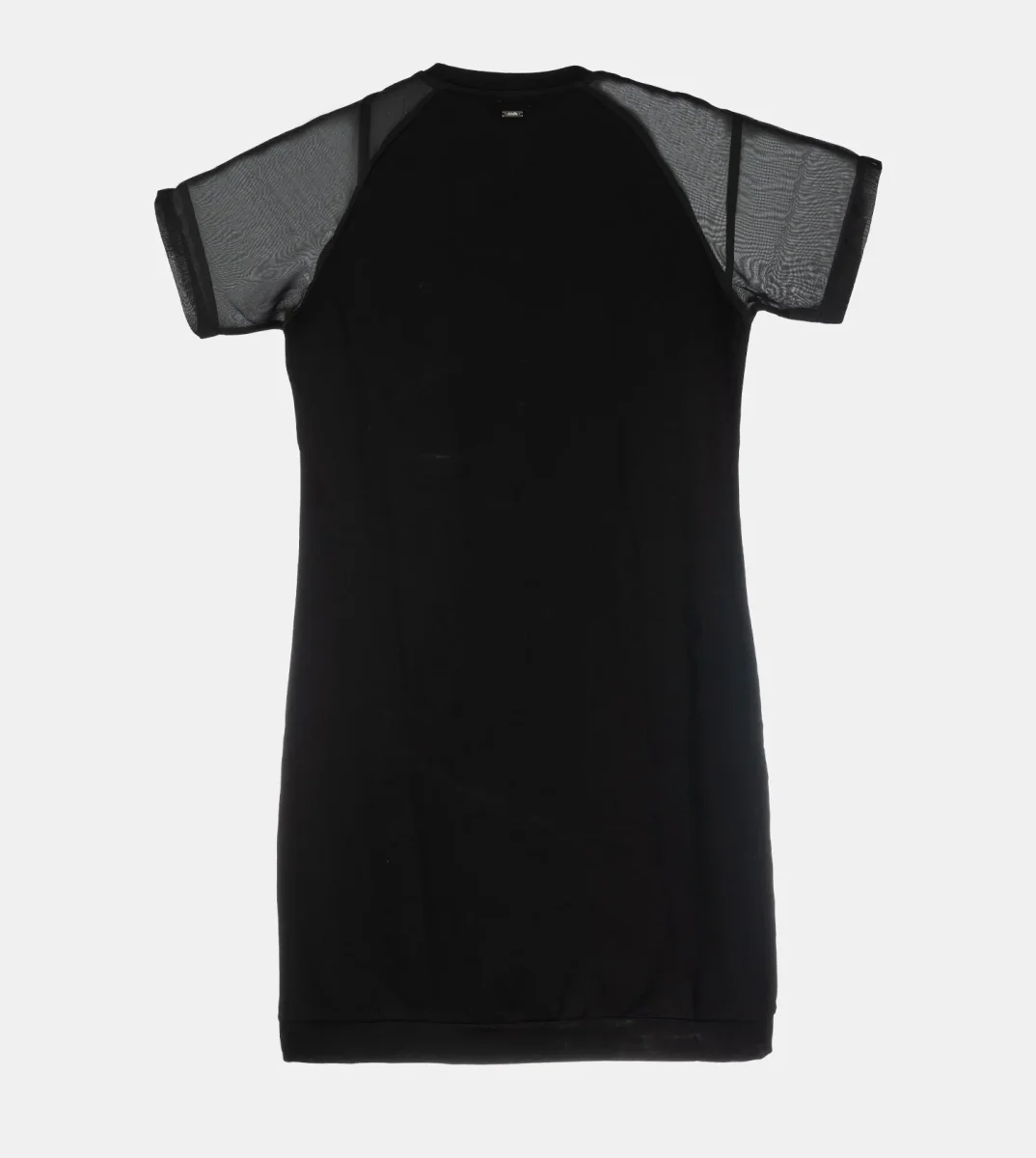Vestido manga corta negro - Imagen 4