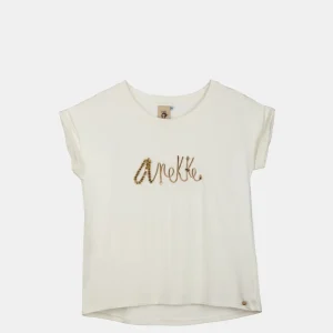 Camiseta manga corta blanca con logo