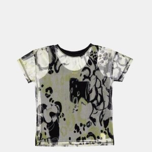 Camiseta manga corta estampada Towanda