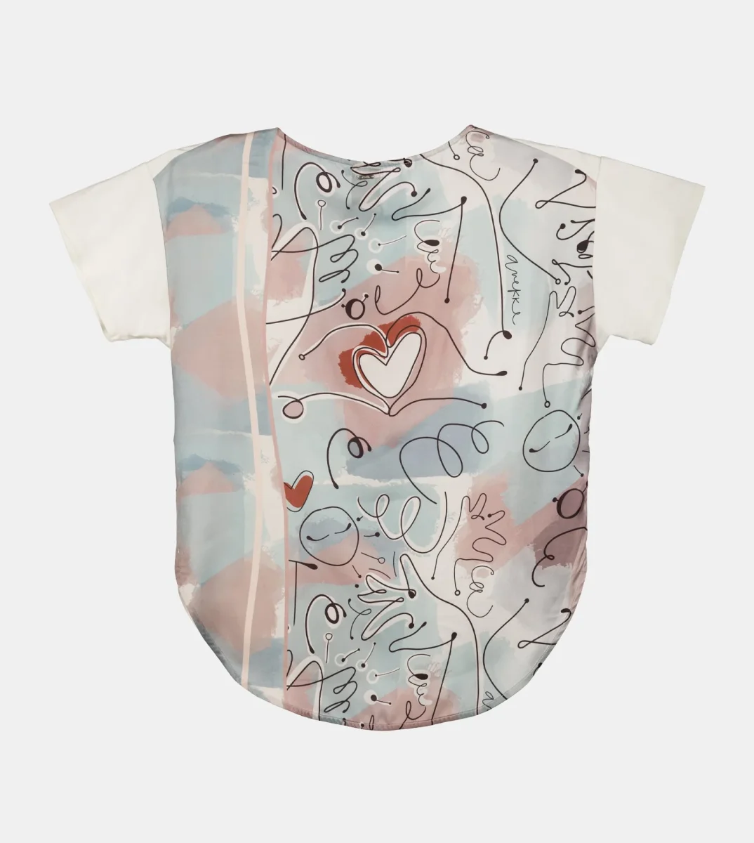 Camiseta manga corta estampada Alma - Imagen 4