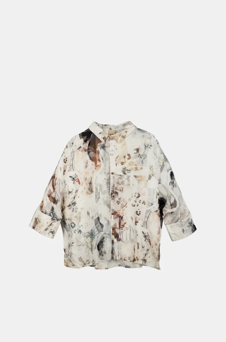 Camisa estampada Memories