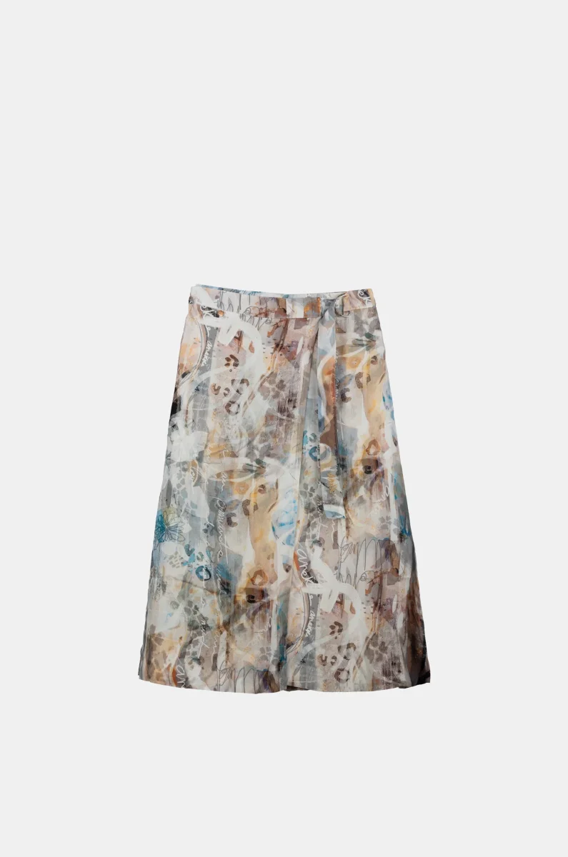 Falda estampada Memories
