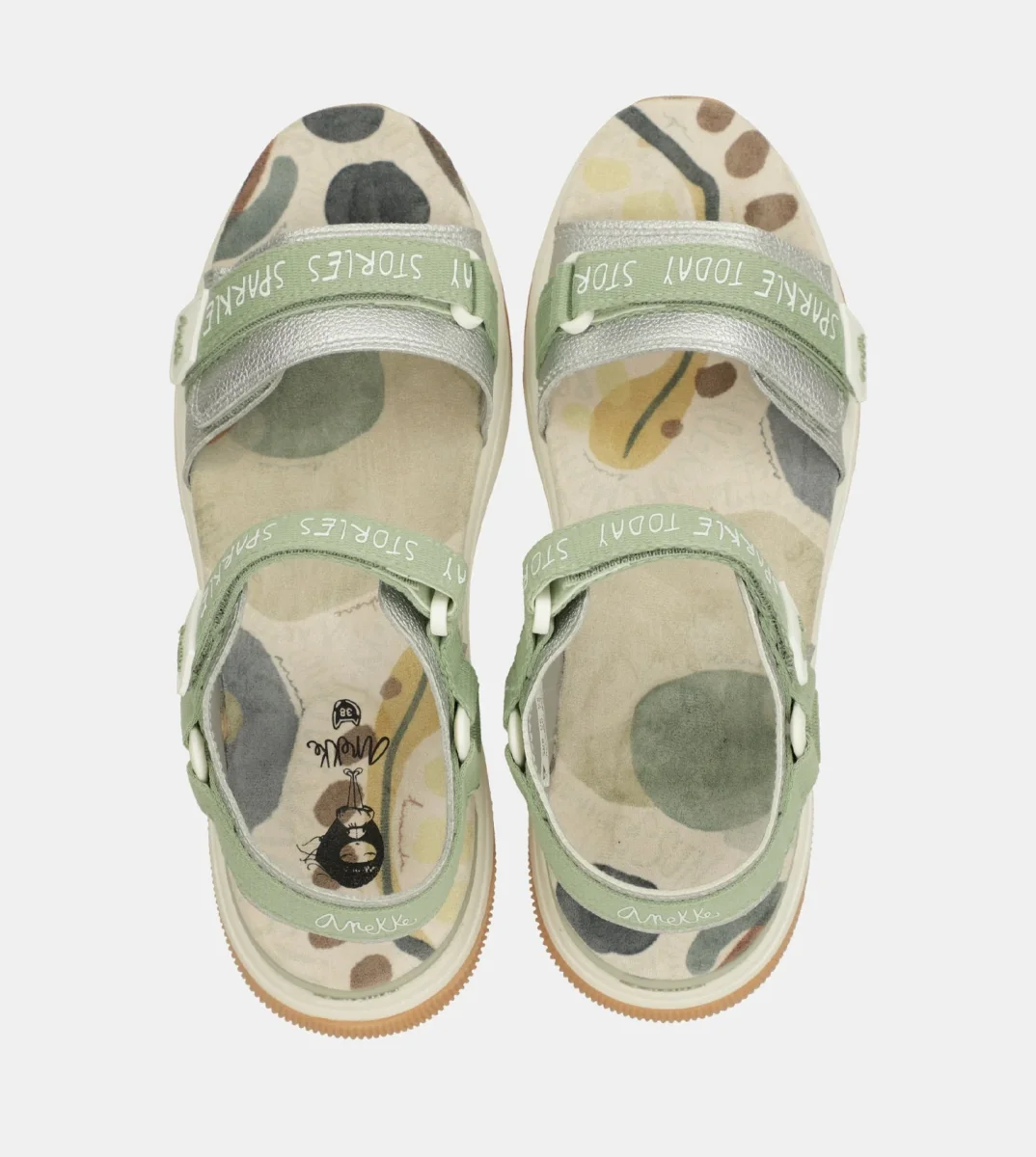 Sandalias deportivas verde - Imagen 5