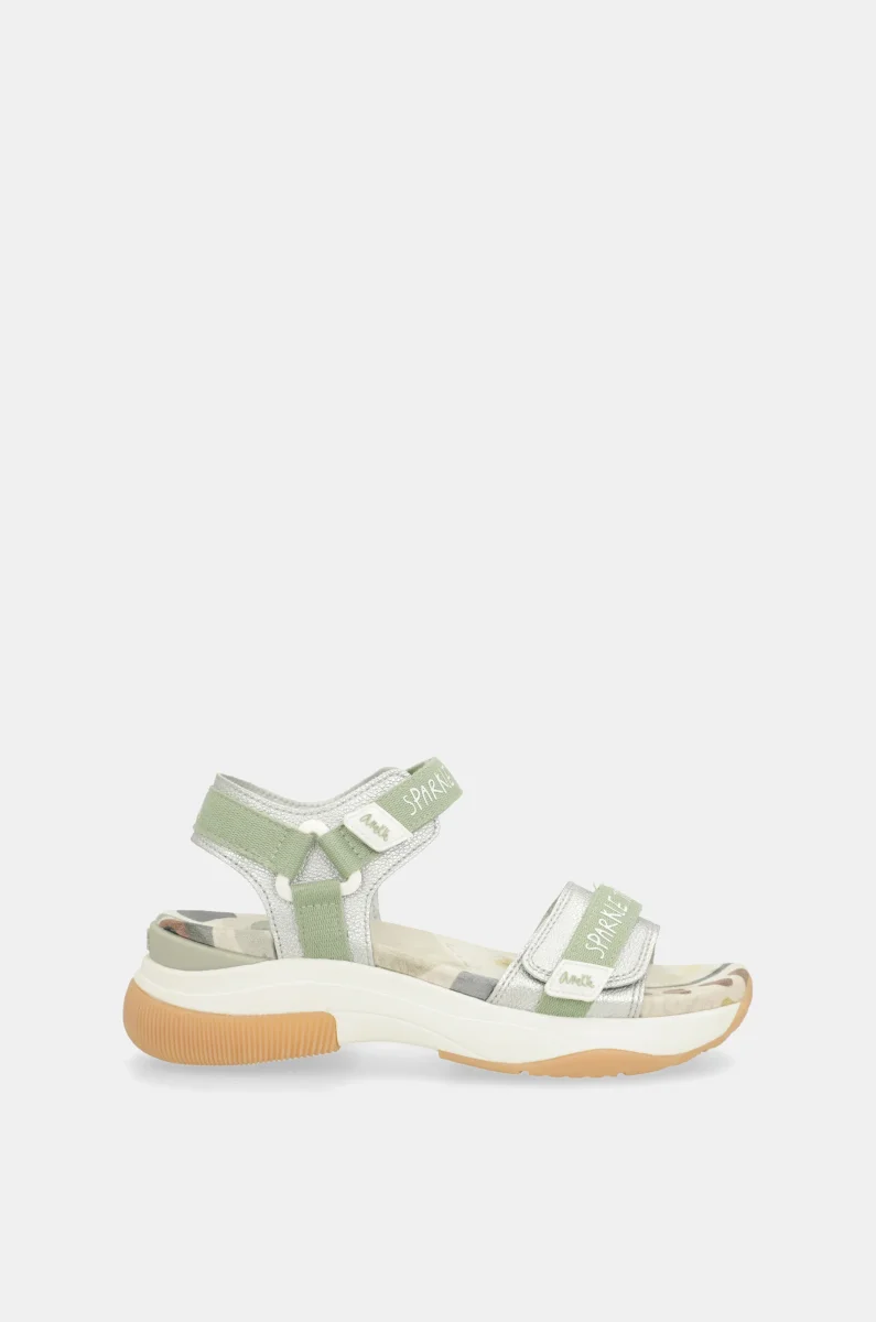 Sandalias deportivas verde - Imagen 2