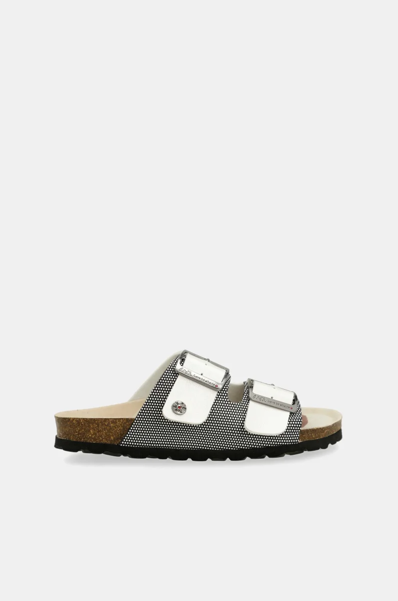 Sandalias bio blancas Lunares - Imagen 2