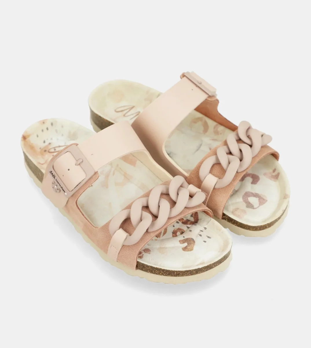 Sandalias bio eslabones rosa - Imagen 4