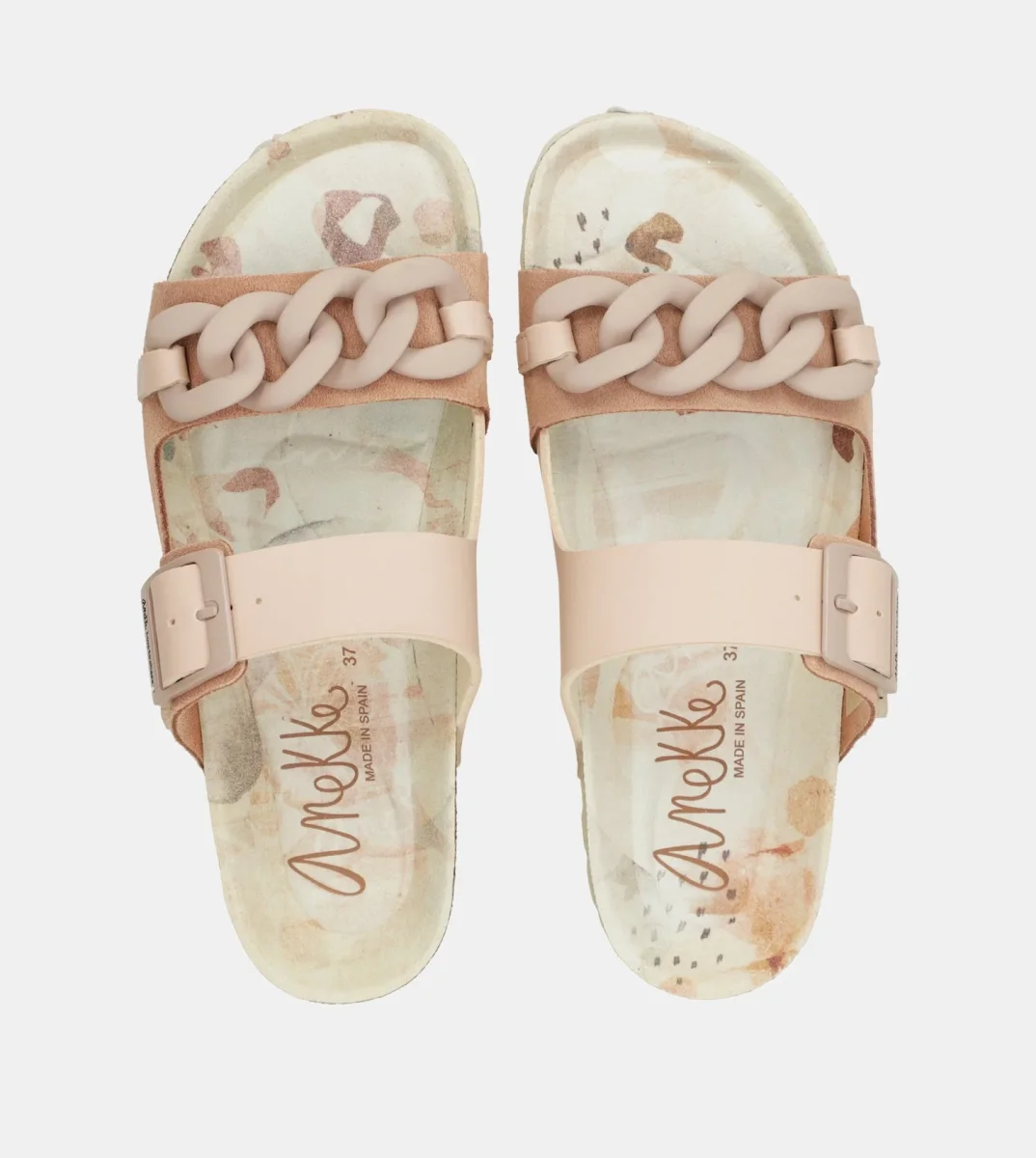 Sandalias bio eslabones rosa - Imagen 6