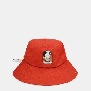Gorro pescador rojo