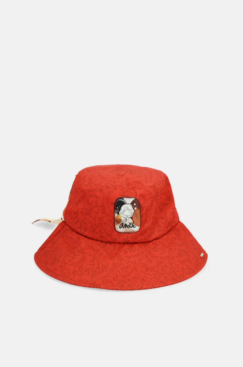 Gorro pescador rojo