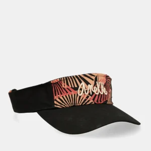 Visera negra estampada
