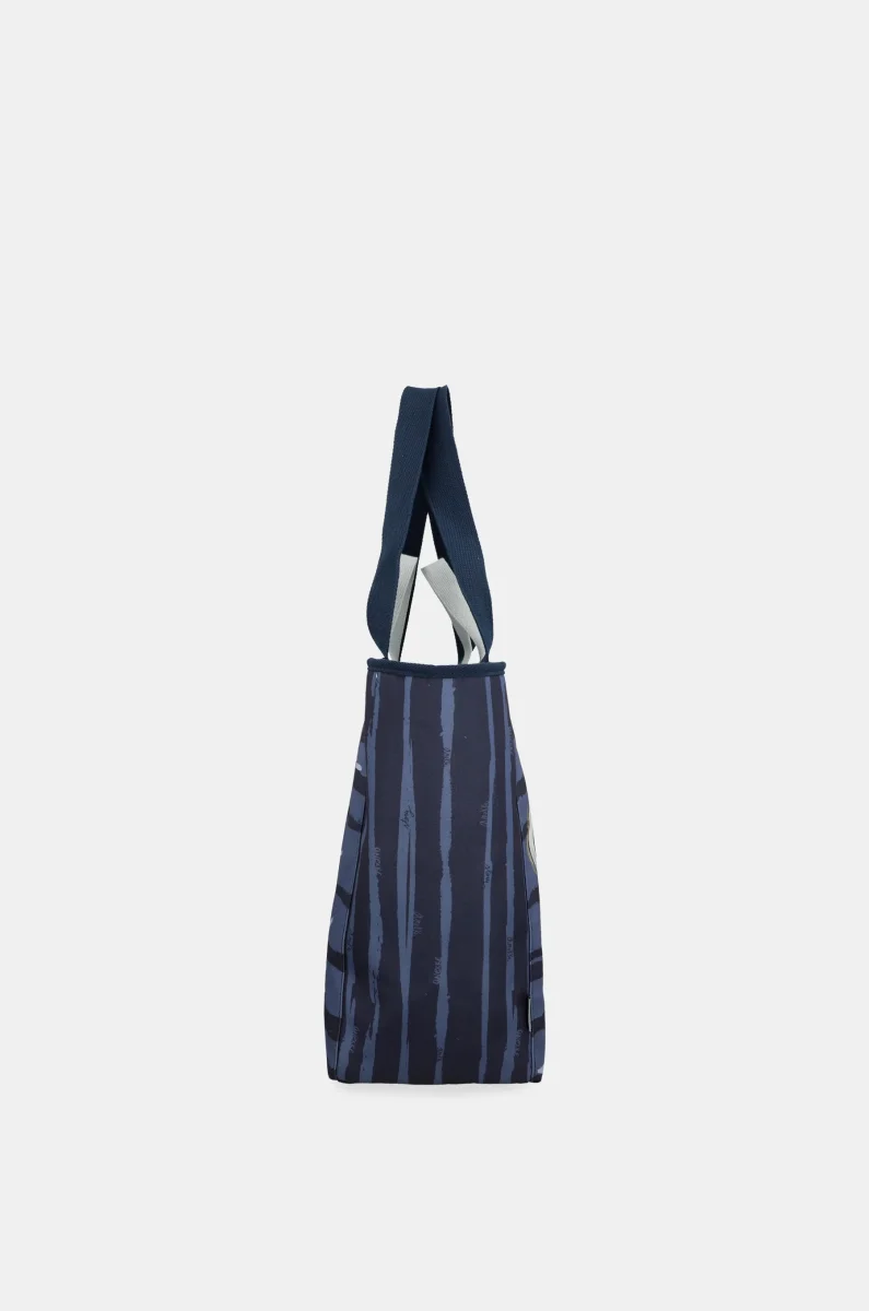 Bolso de playa grande azul - Imagen 5