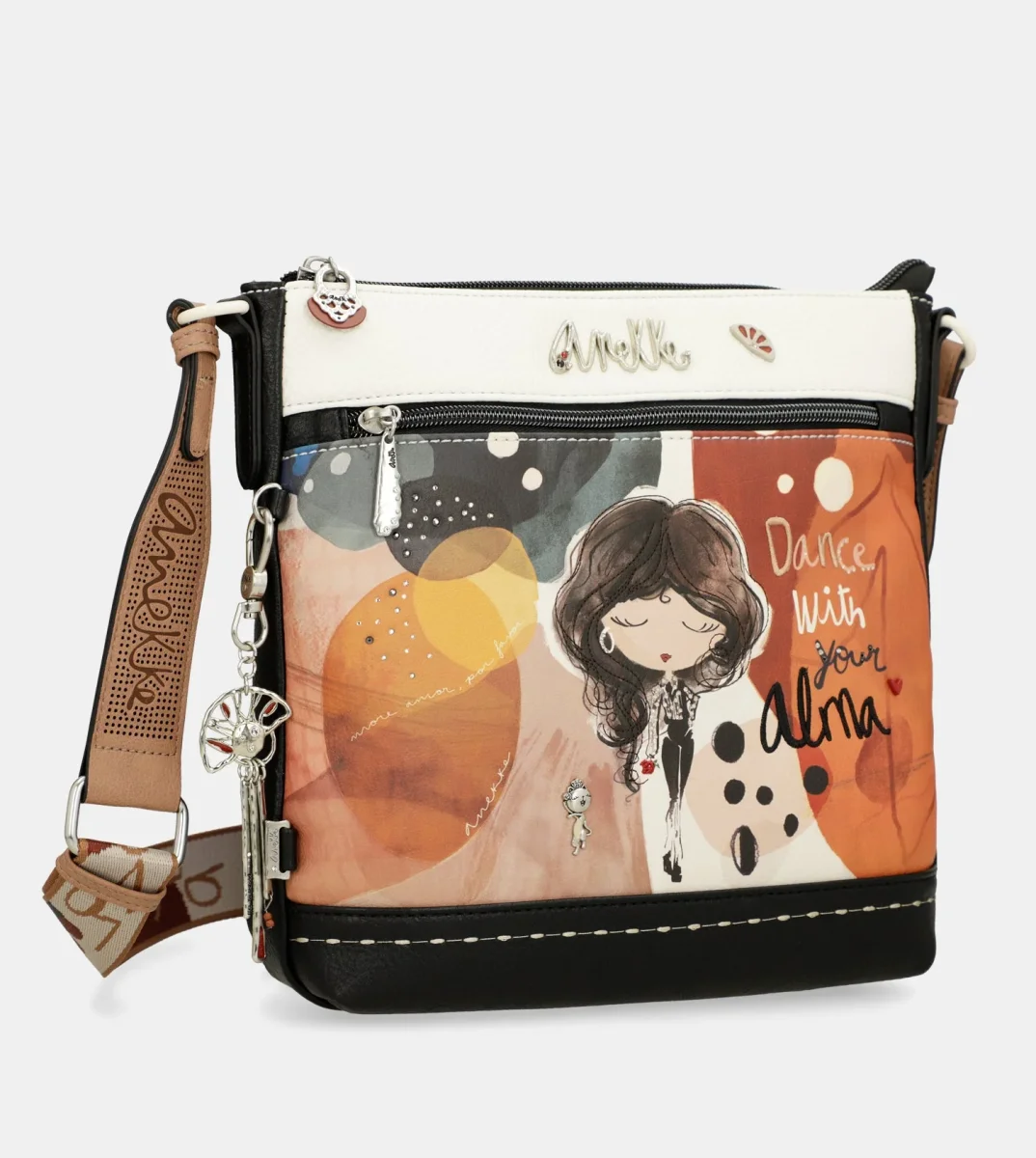 Bandolera con bolsillo frontal Alma - Imagen 3