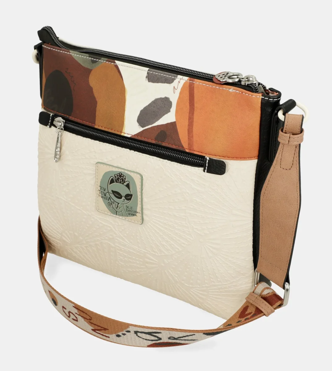 Bandolera con bolsillo frontal Alma - Imagen 8