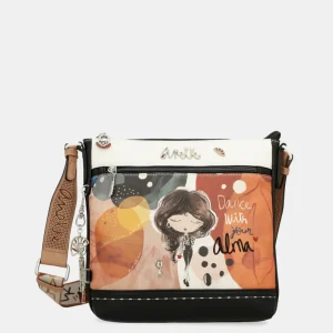 Bandolera con bolsillo frontal Alma
