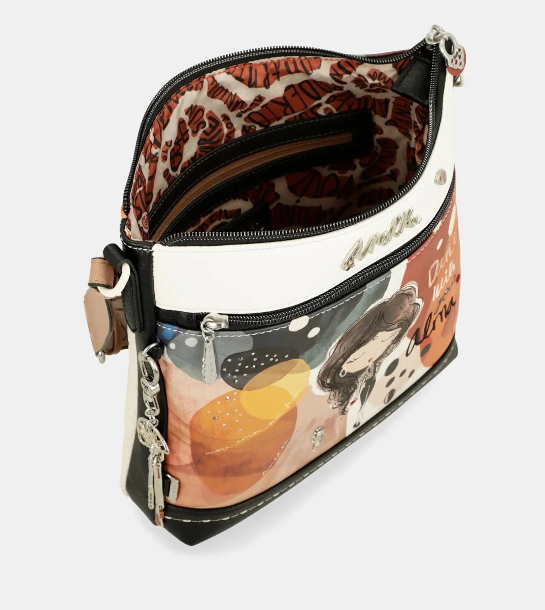 Bandolera con bolsillo frontal Alma - Imagen 6