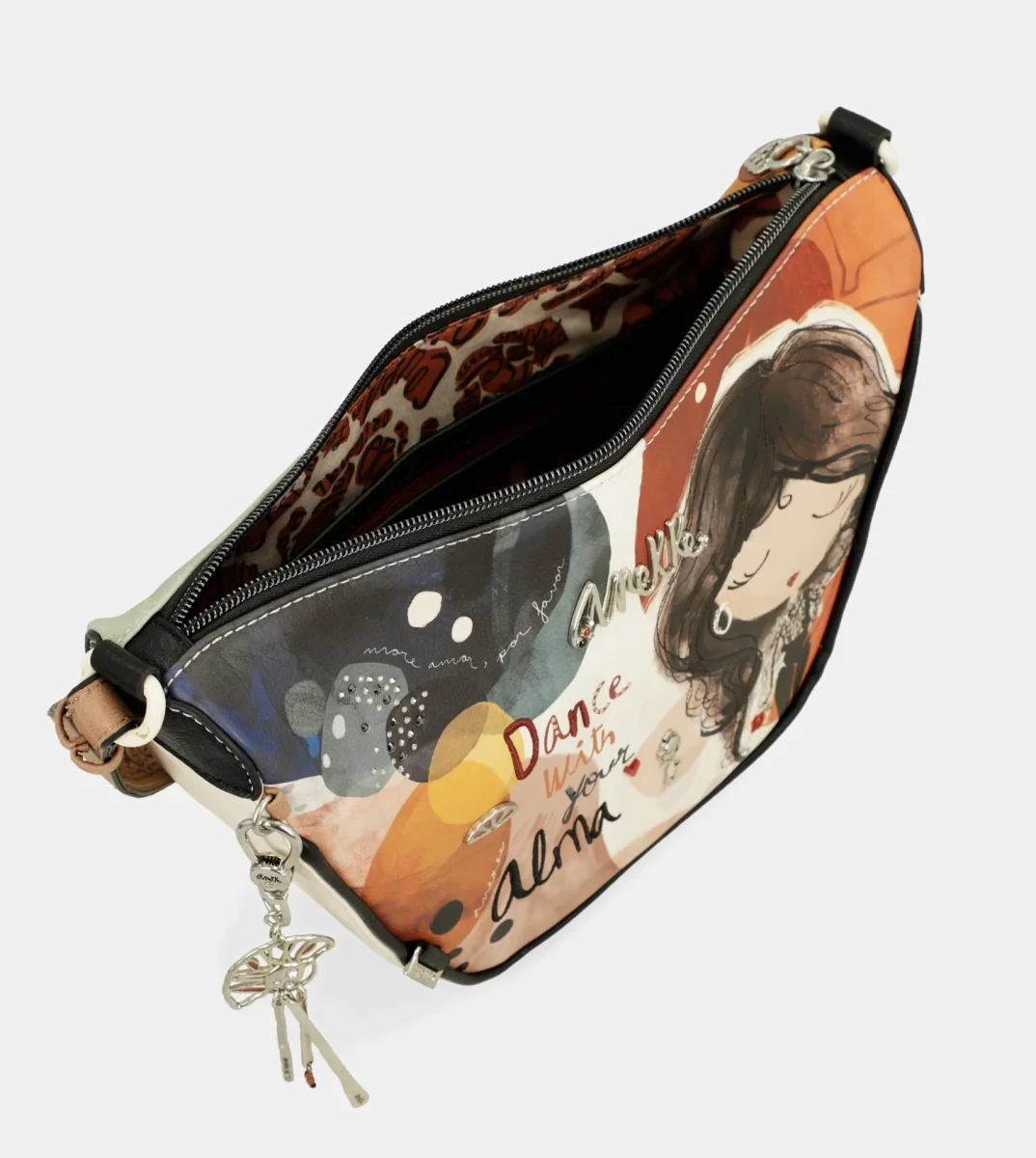 Bandolera ovalada Alma - Imagen 7