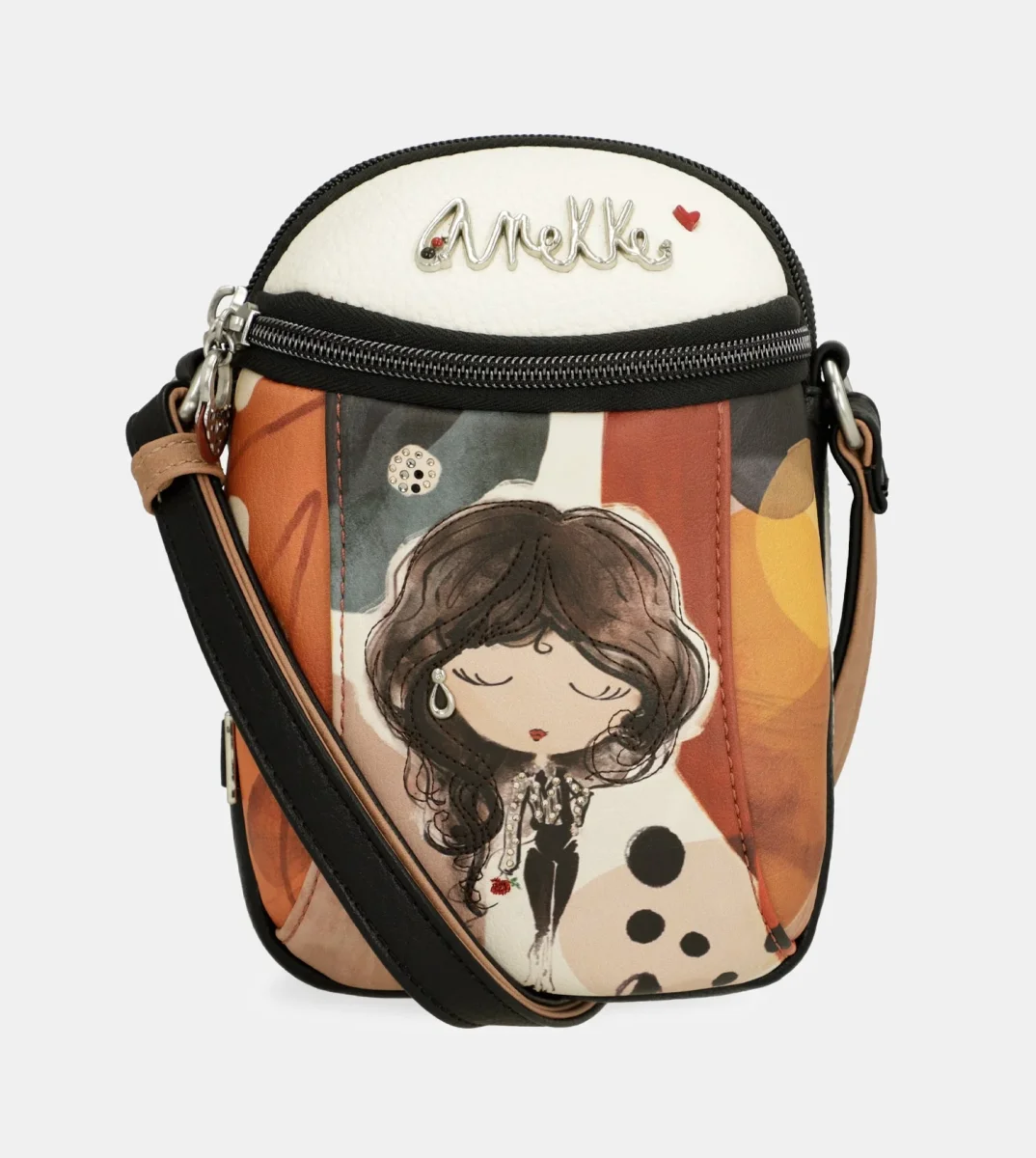 Bandolera Mini ovalada Alma - Imagen 8