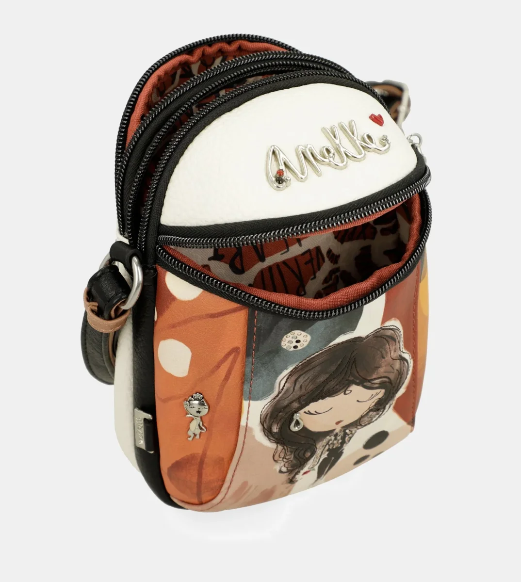 Bandolera Mini ovalada Alma - Imagen 7