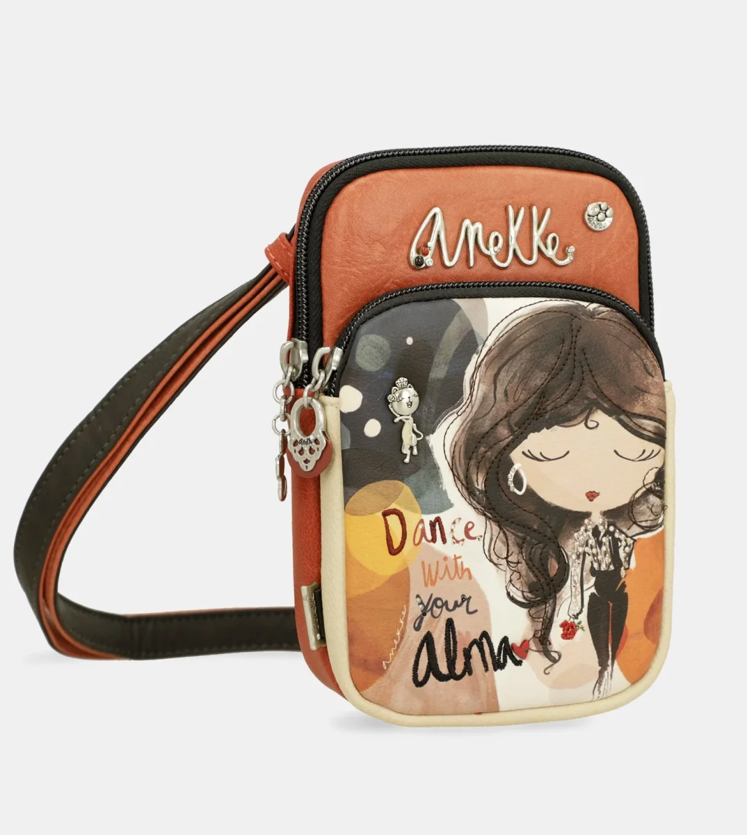 Bandolera Mini con bolsillo Alma - Imagen 4