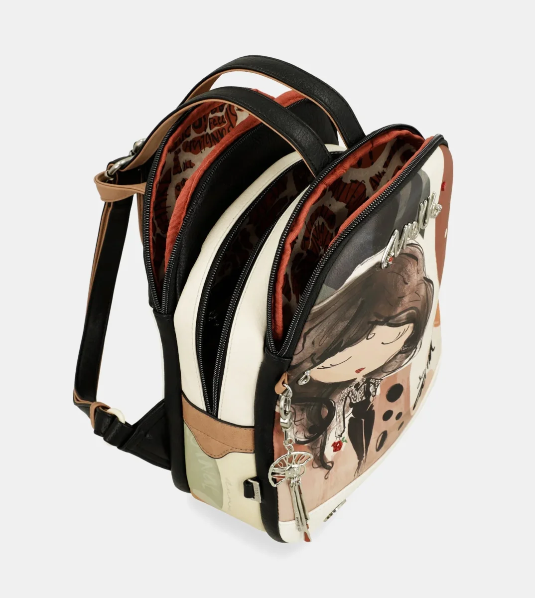Mochila 3 compartimentos Alma - Imagen 7