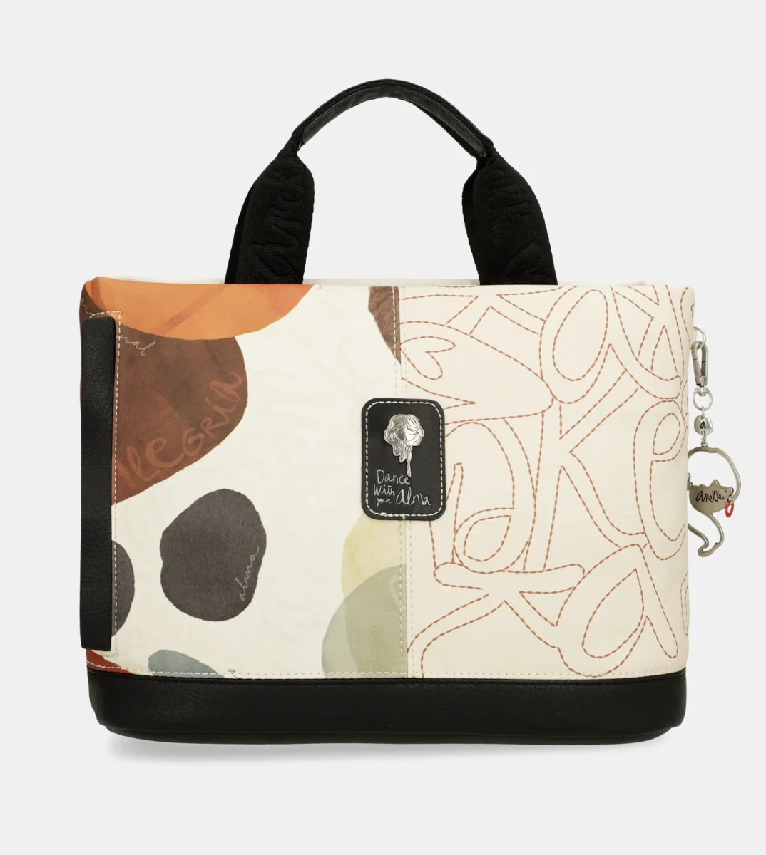 Bolso de mano con bandolera Lunares - Imagen 5