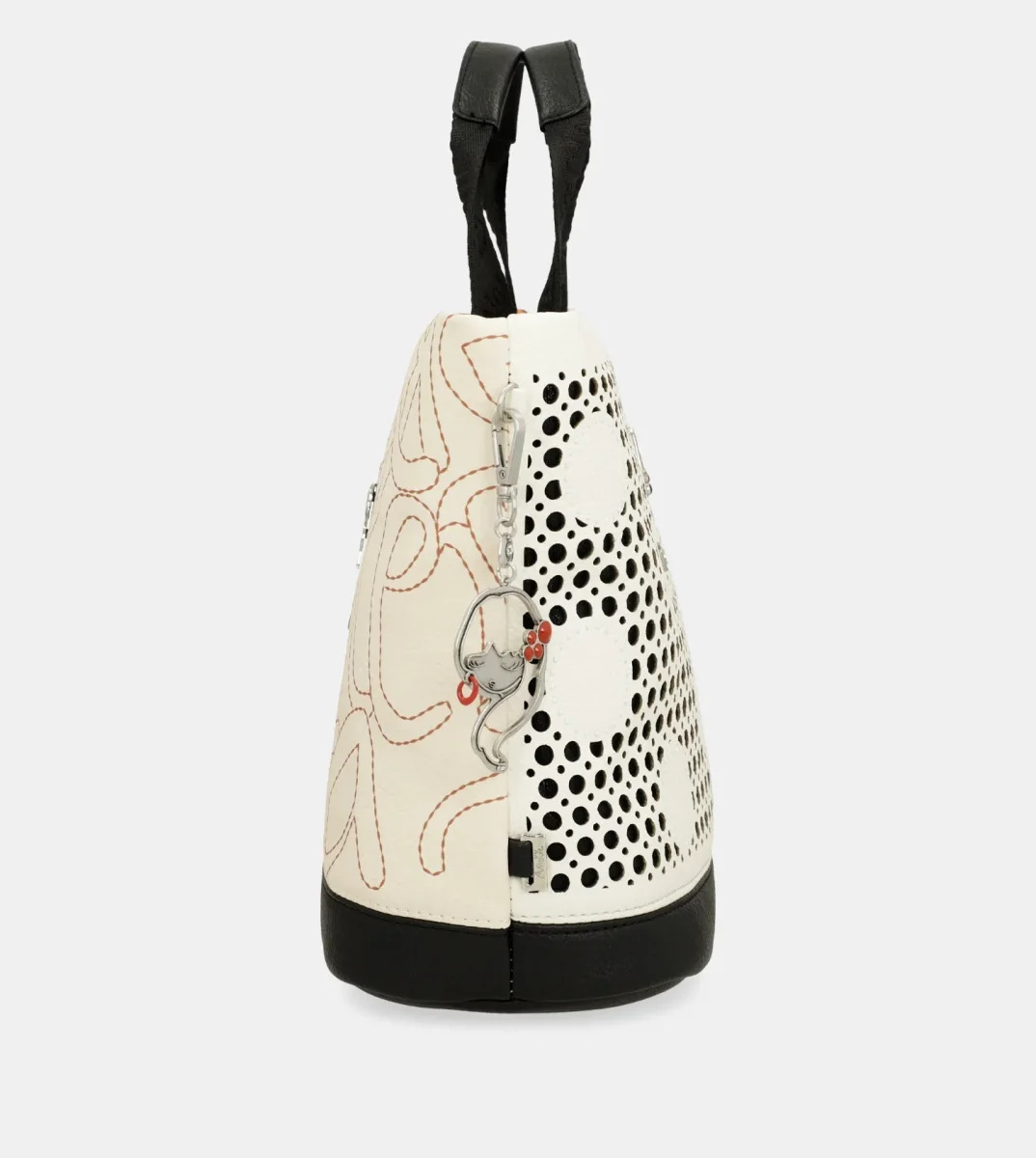 Bolso de mano con bandolera Lunares - Imagen 6