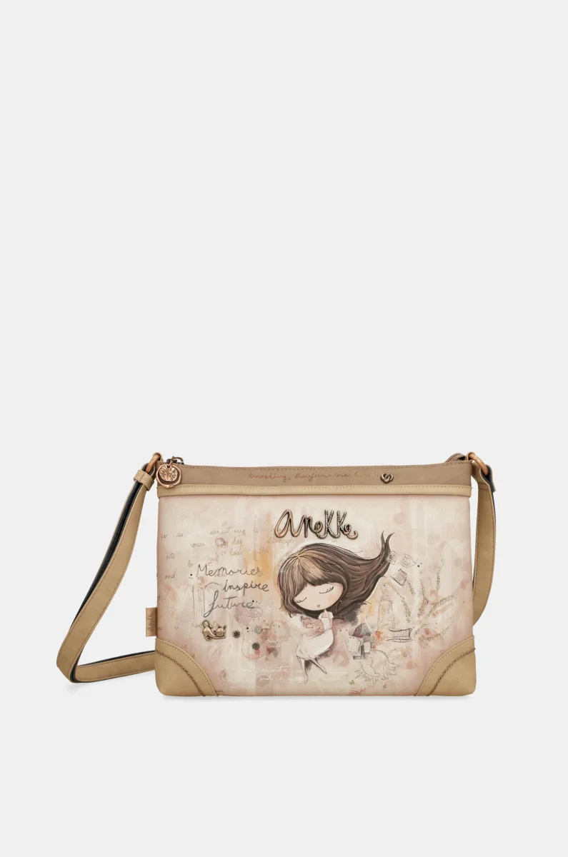 Bandolera estampada grande Memories - Imagen 2