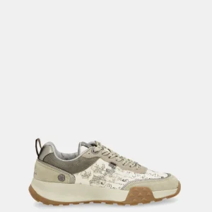 Deportivos beige estampados