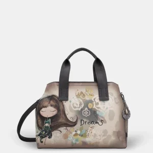 Bolso de mano con bandolera Real