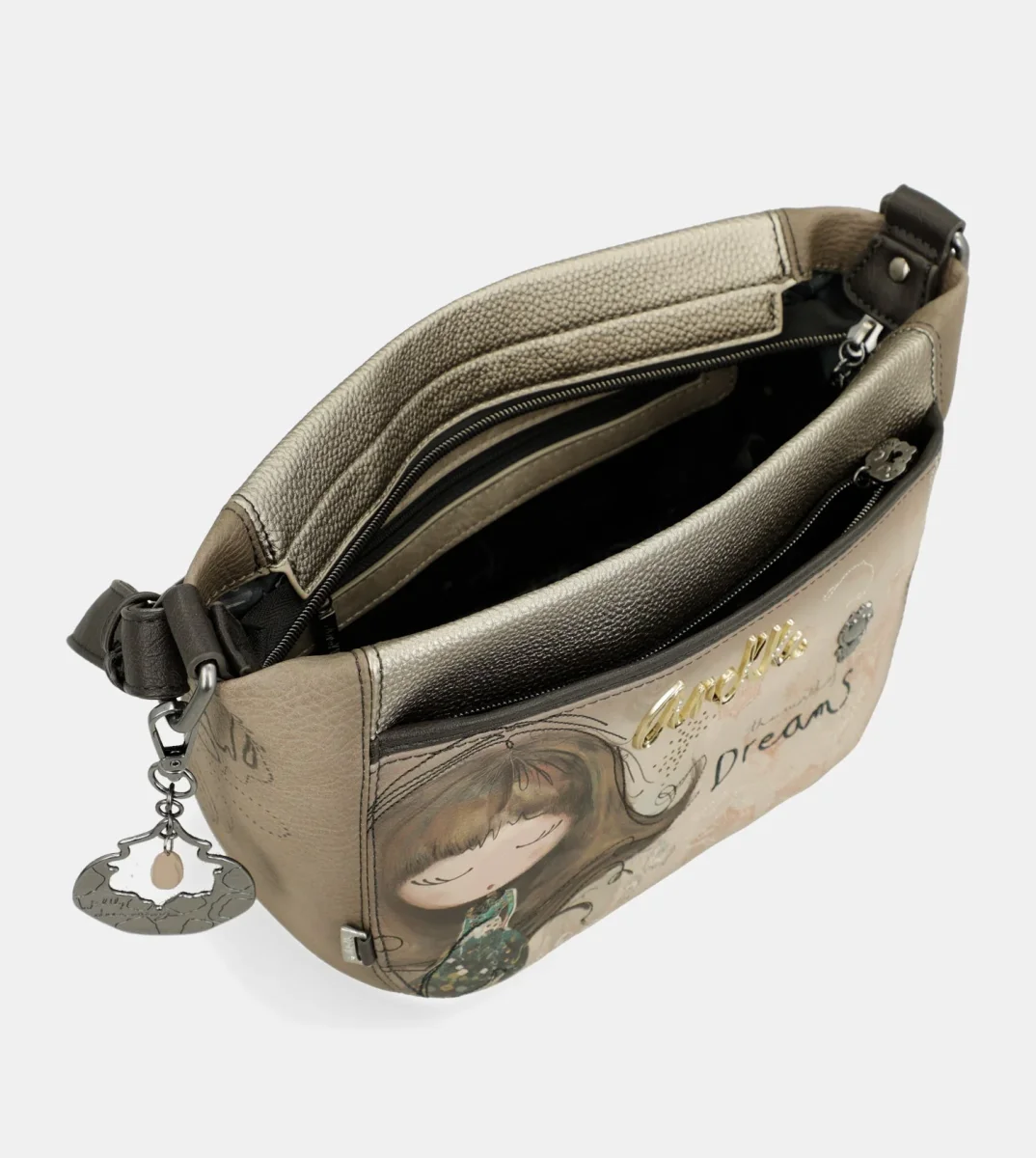 Bandolera pequeña ovalada Real - Imagen 6
