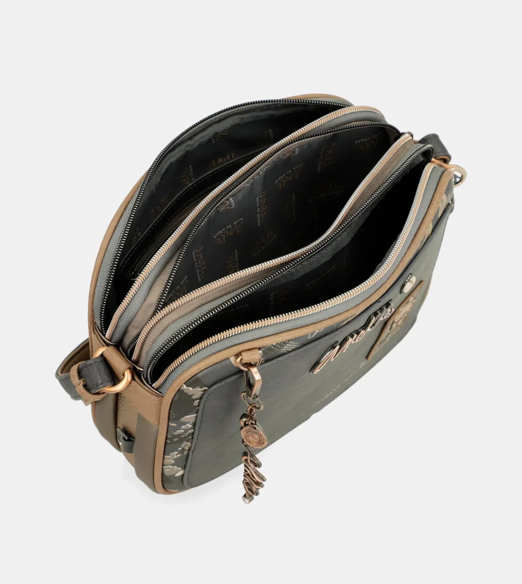 Bandolera 3 compartimentos Intentions - Imagen 7