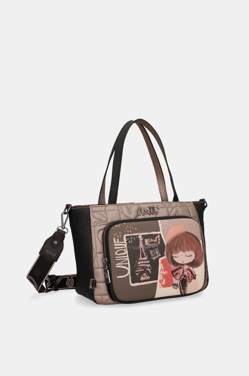 Bolso de hombro con bandolera Mademoiselle - Imagen 7