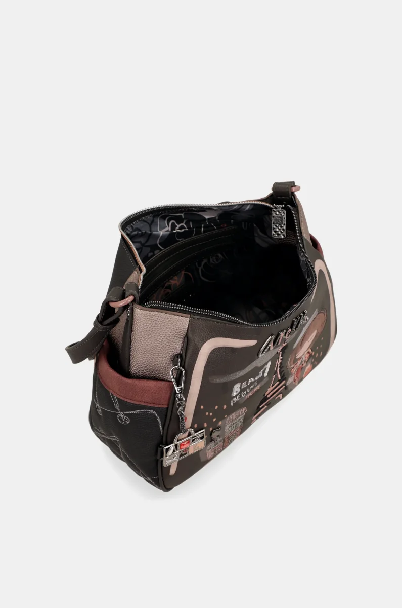 Bolso de hombro con bandolera grande Mademoiselle - Imagen 9