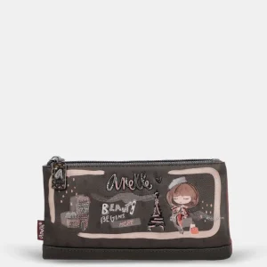 Billetero grande flexible RFID Mademoiselle