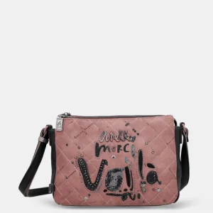 Bandolera estampada 3 compartimentos Parisian