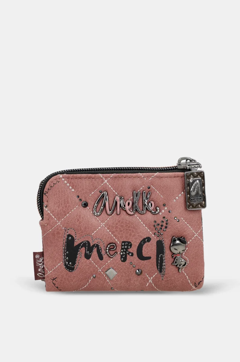 Billetero flexible pequeño RFID Parisian