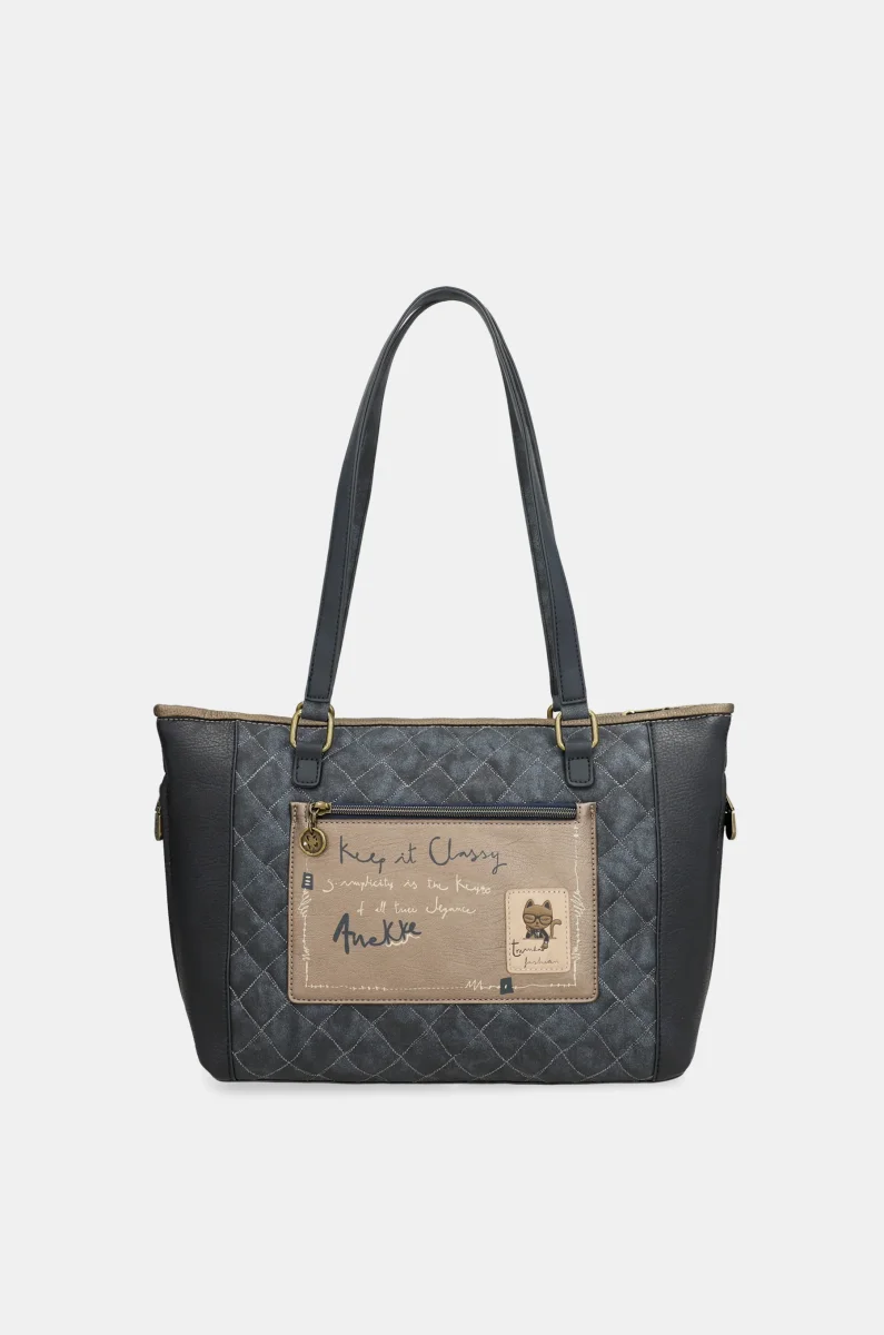 Bolso shopper con bandolera Studio - Imagen 4
