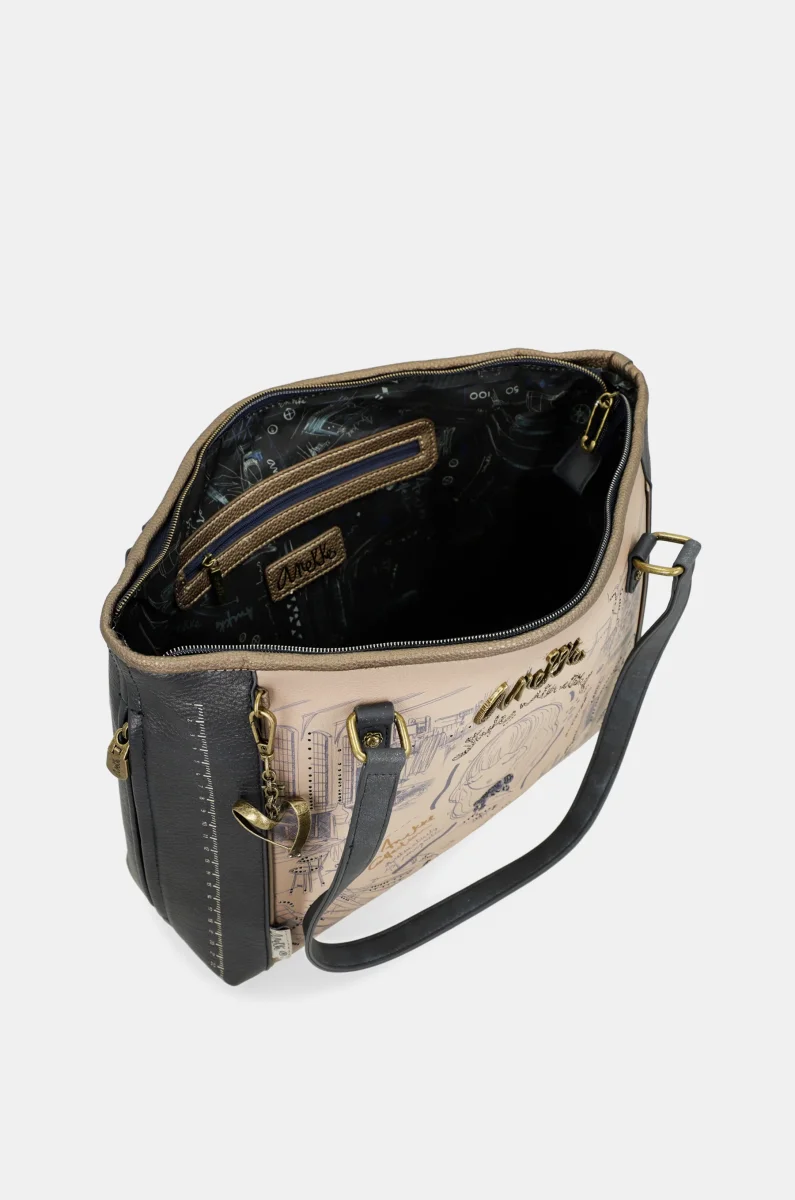 Bolso shopper con bandolera Studio - Imagen 8