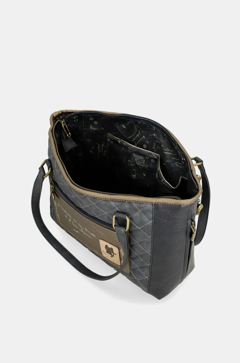 Bolso shopper con bandolera Studio - Imagen 7