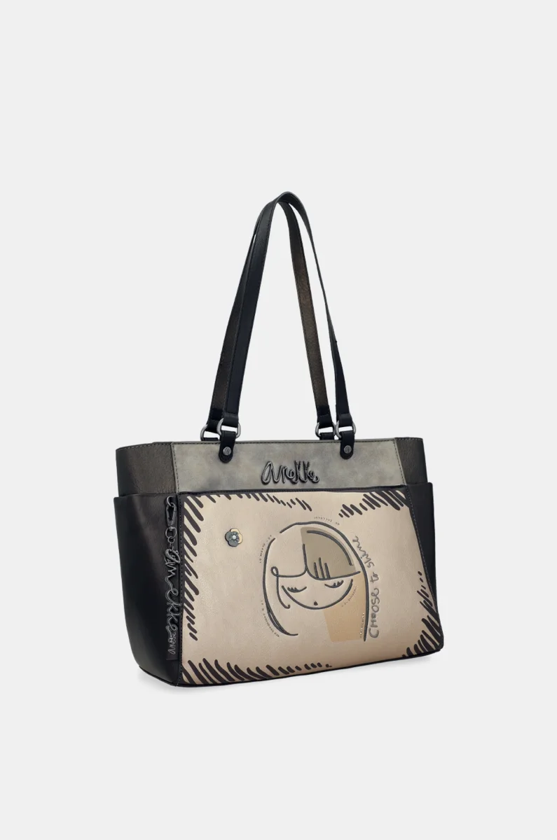 Bolso de hombro grande Nature Koko - Imagen 8