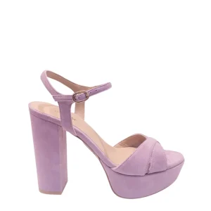 Sandalias plataforma lavanda OUTLET