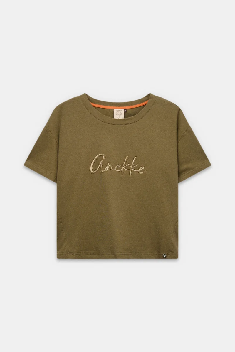Camiseta de manga corta verde - Imagen 2