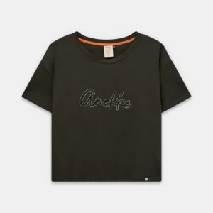 Camiseta de manga corta negra