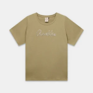 Camiseta verde con logo