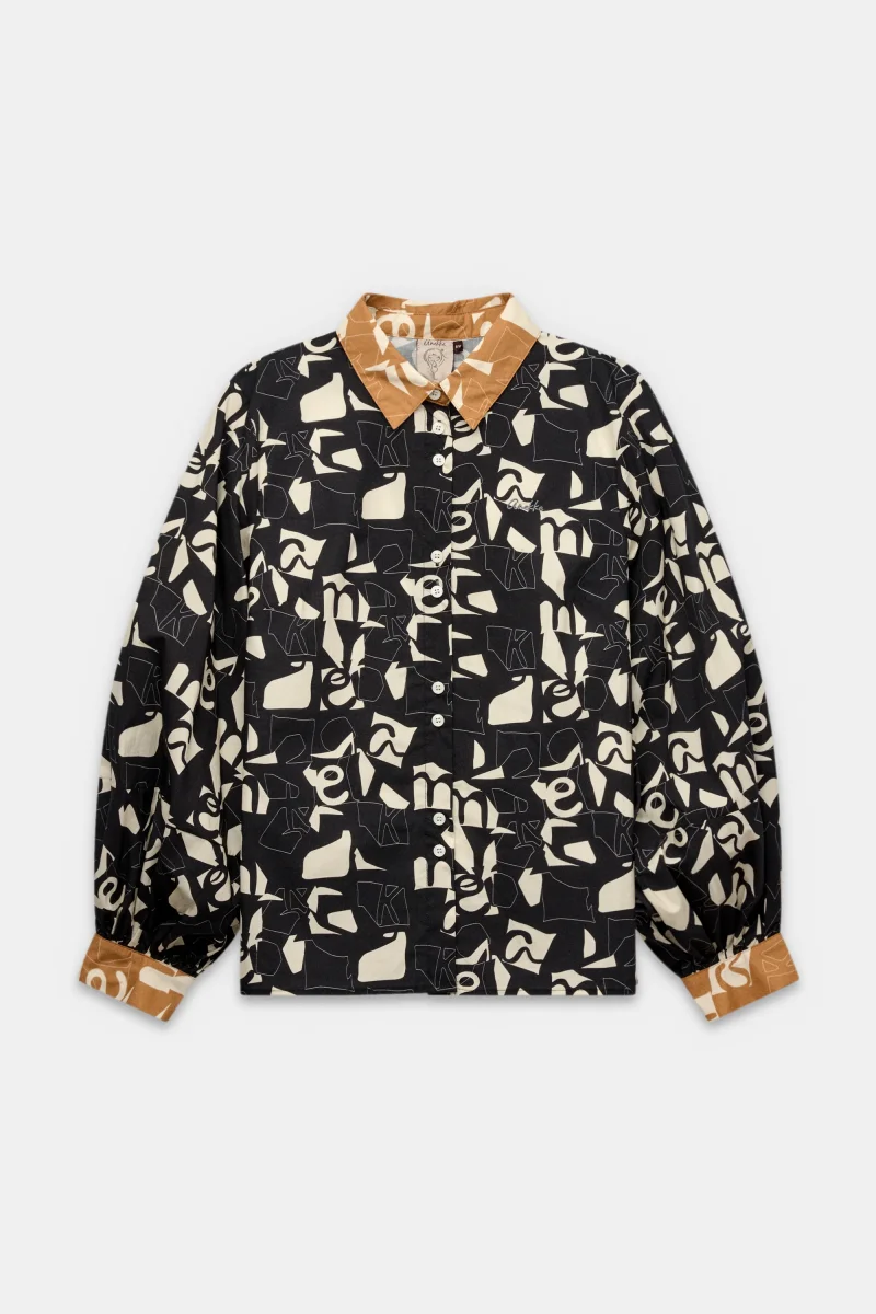 Camisa de manga larga estampada Bloom - Imagen 2