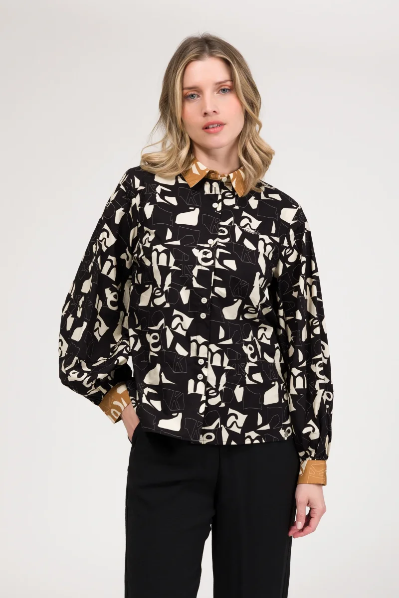 Camisa de manga larga estampada Bloom - Imagen 3